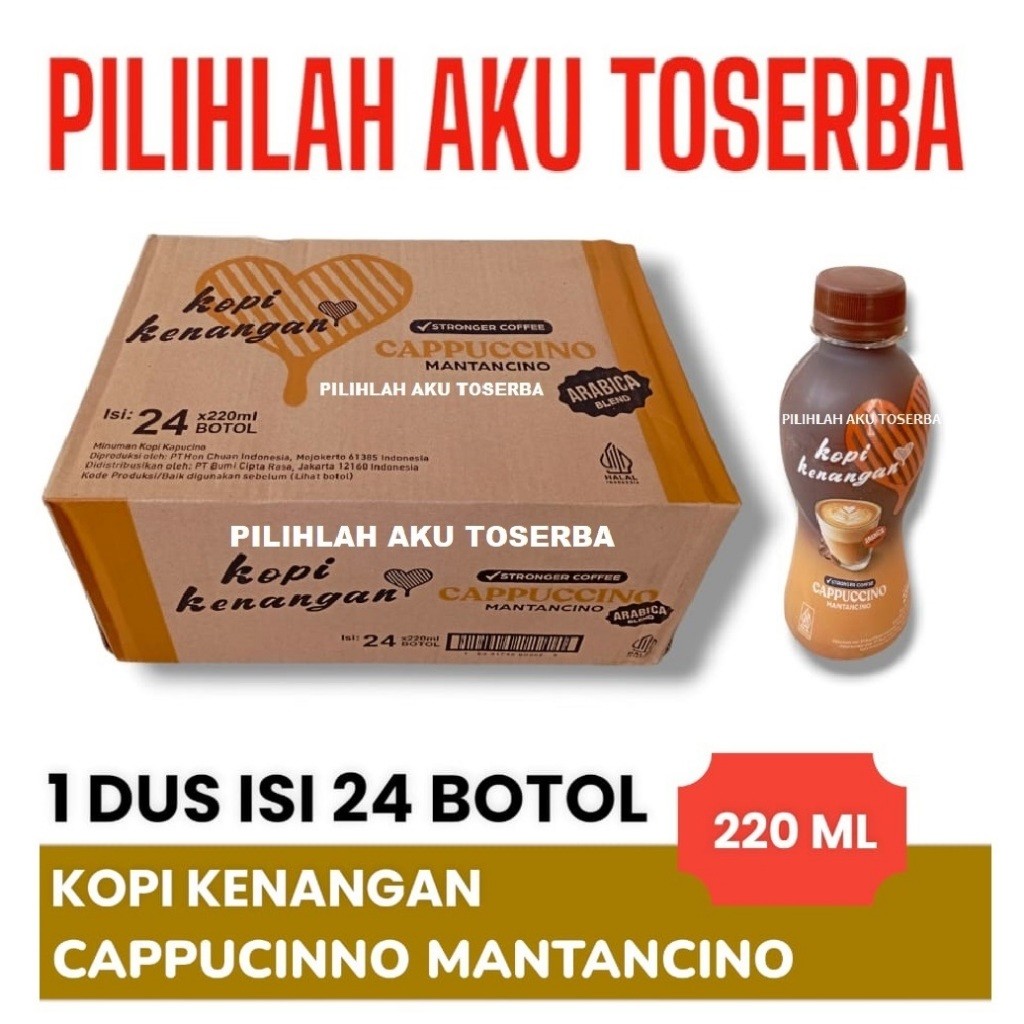 

KOPI KENANGAN MANTANCINO 220 ml - ( 1 DUS isi 24 )