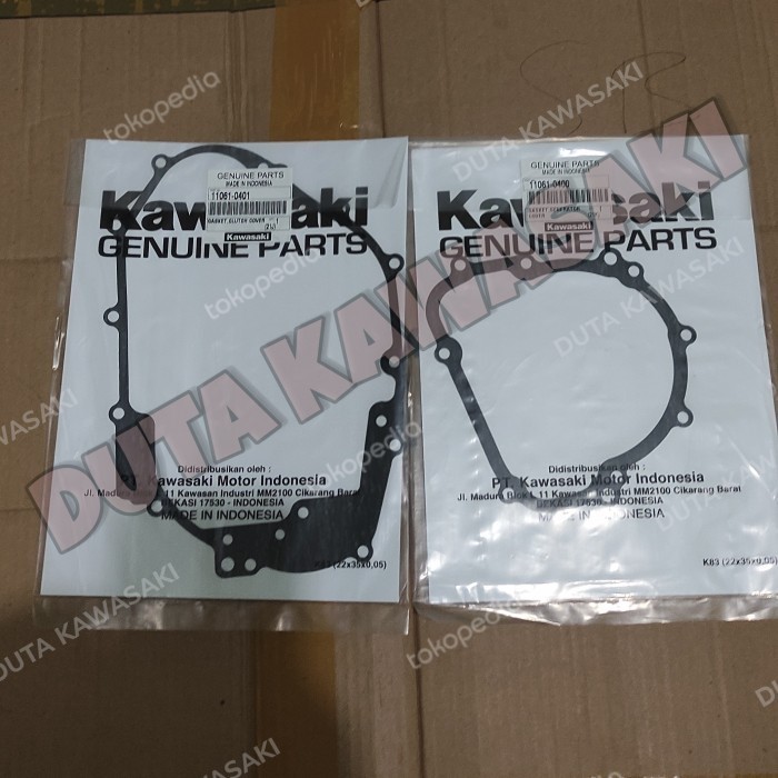 paking packing bak mesin kanan kiri klx 150 bf original