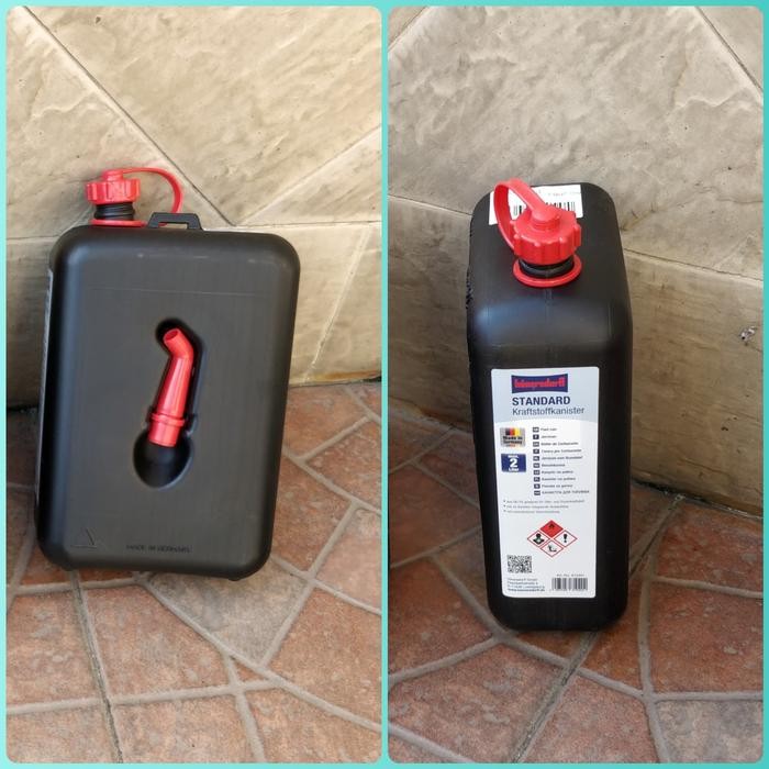 jerry can / jerigen 2 liter utk bensin cadangan