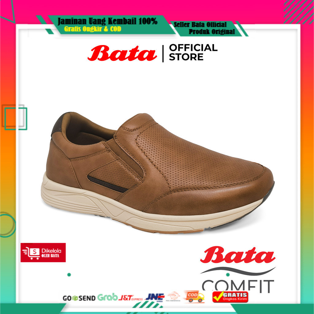 BATA COMFIT - CANTRELL "Comfit Cushion" Sepatu Slip On Pria