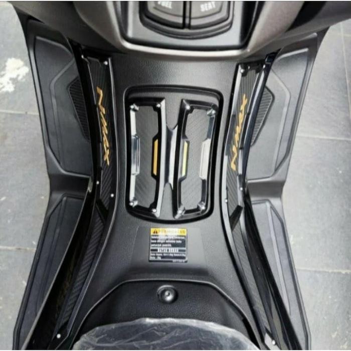 [Promo]New Arrival Tankpad Karet New Nmax List Timbul Stiker Nmax - Gold