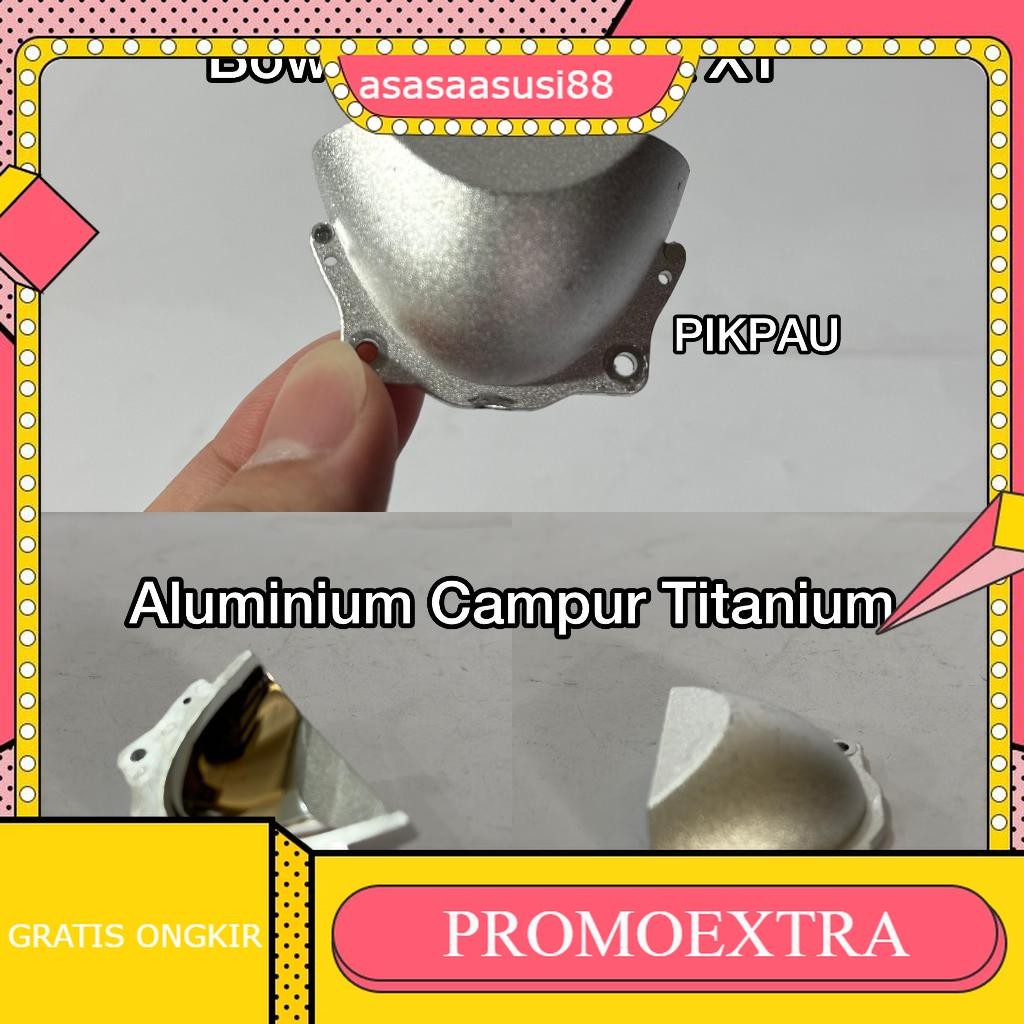 Bowl Biled Projie Matrix X1 Bahan Aluminium Titanium Kuat