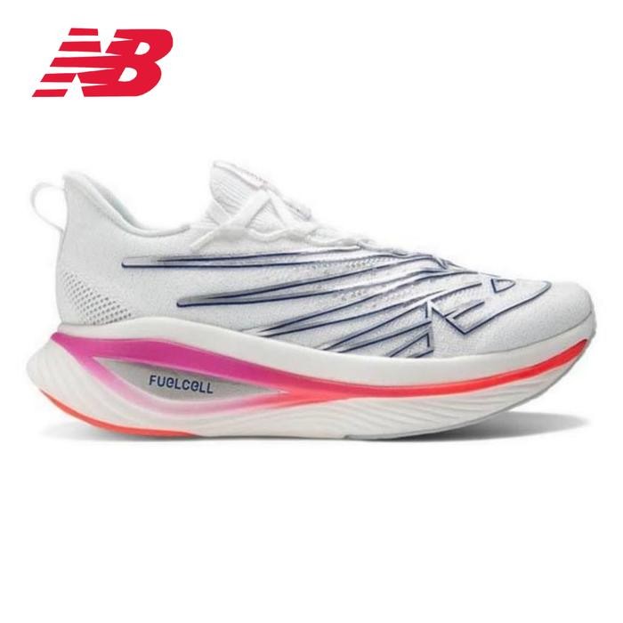 Sepatu Running NB New Balance Fuelcell White Purple