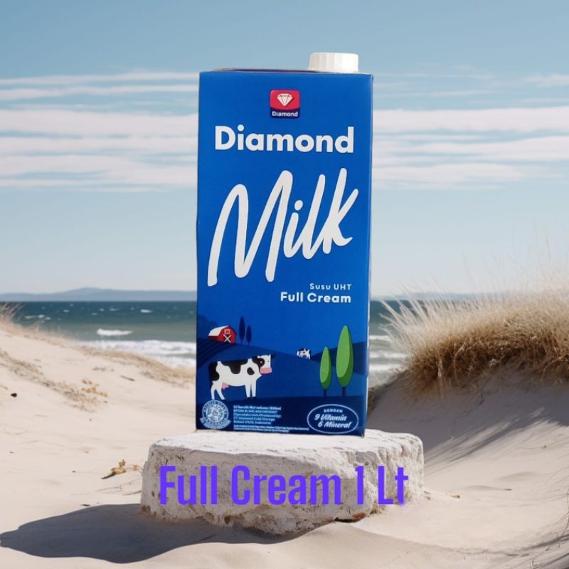 

SUSU DIAMOND UHT FULL CREAM / UHT COKLAT / LOW FAT 1 LITER