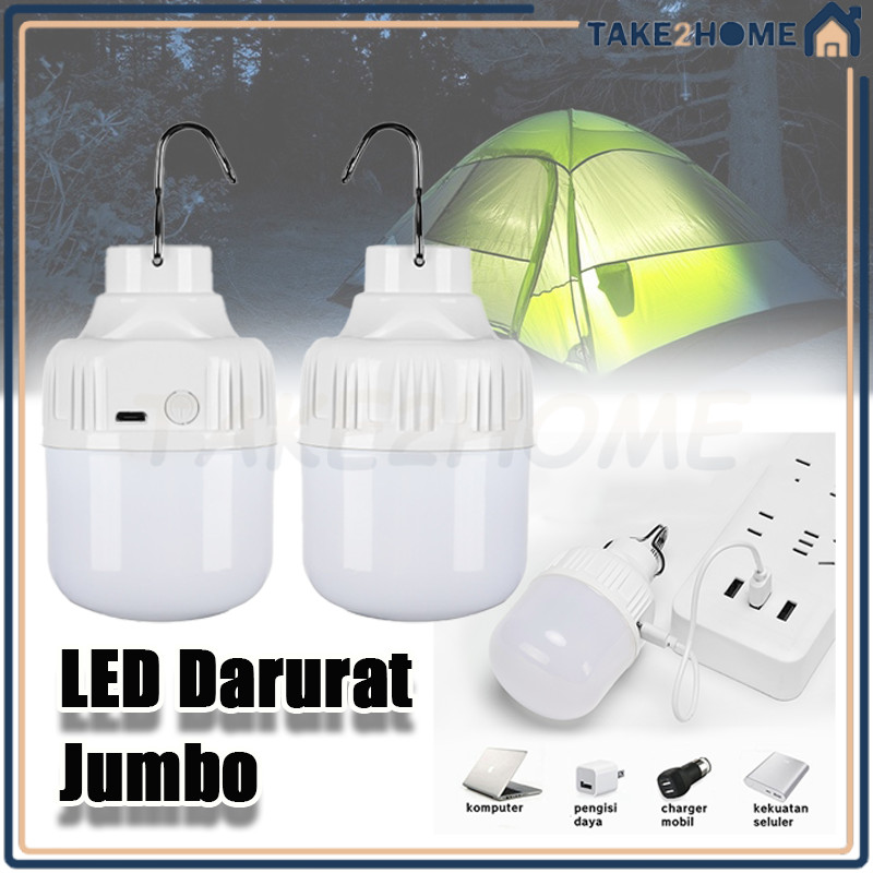LED Darurat Jumbo/USB Lampu Emergency LED/Lampu Ajaib
