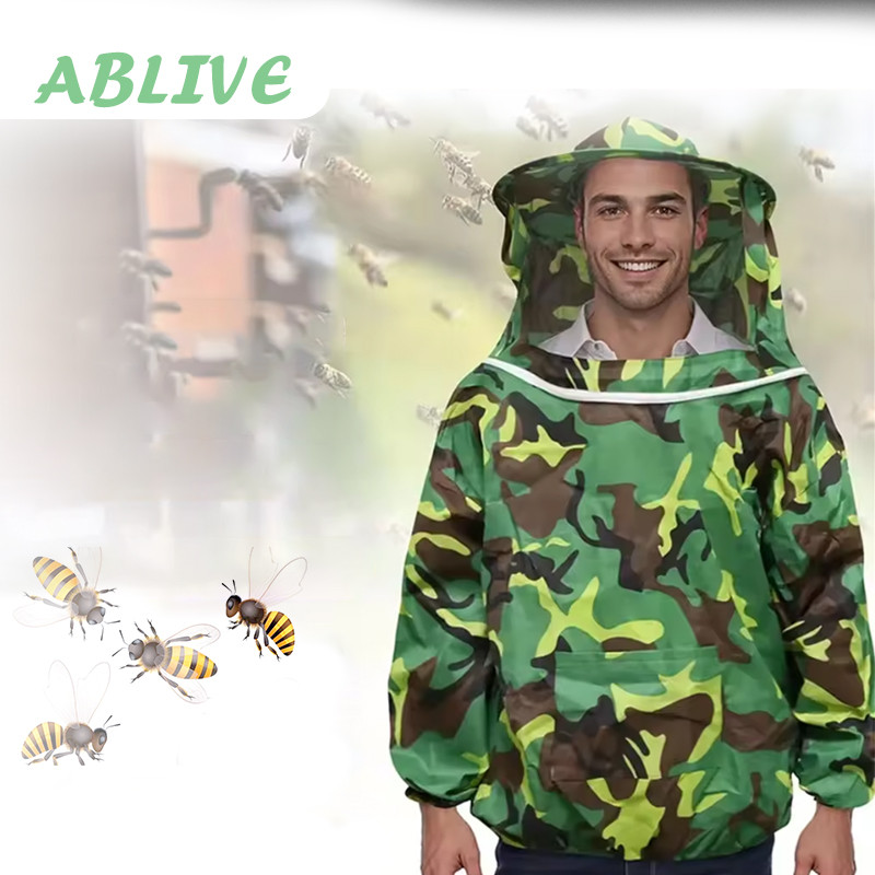 Baju Pelindung Lebah Baju Anti Lebah Madu Topi Anti Lebah Baju Panen Lebah Baju Atasan Lebah