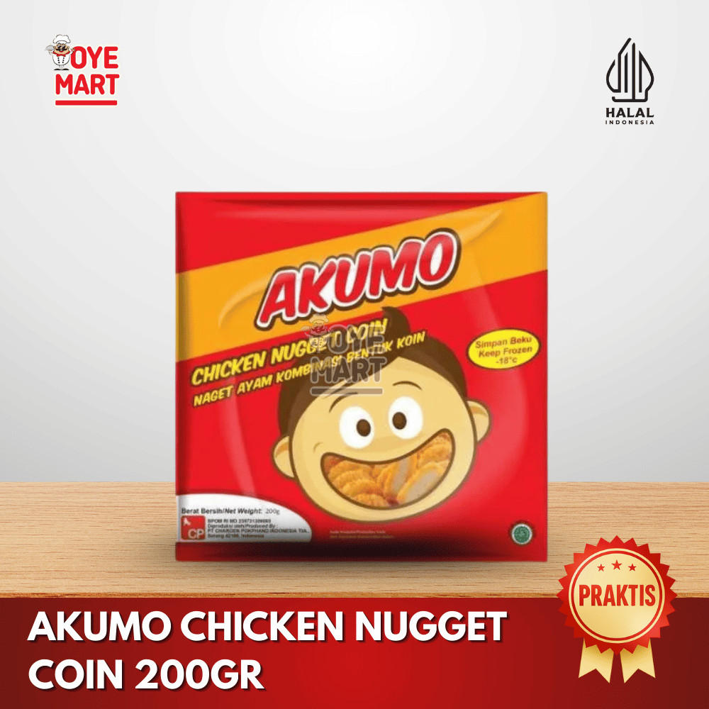 AKUMO NUGGET COIN 200GR