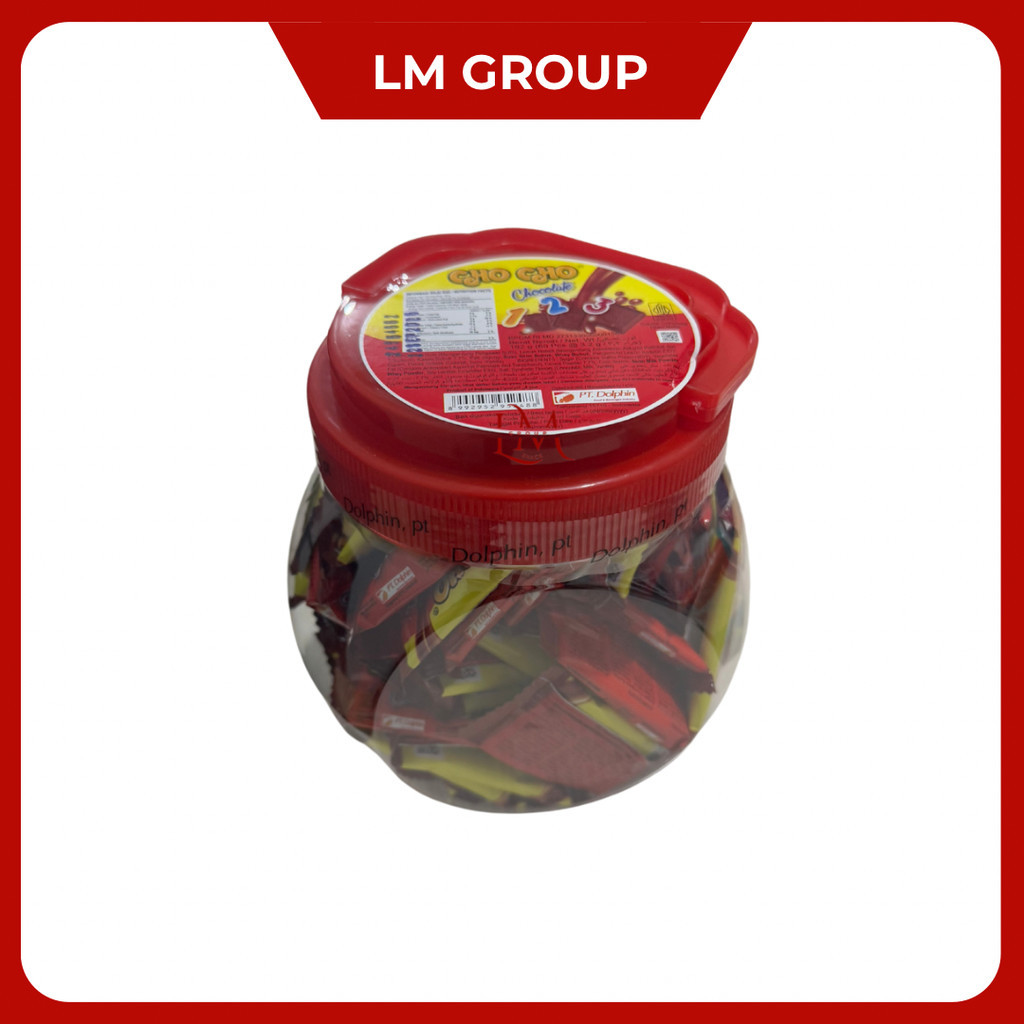 

[TOPLES/JAR] Cho Cho Chocolate 1 2 3 Isi 60 pcs 3.2gr Jajanan Termurah
