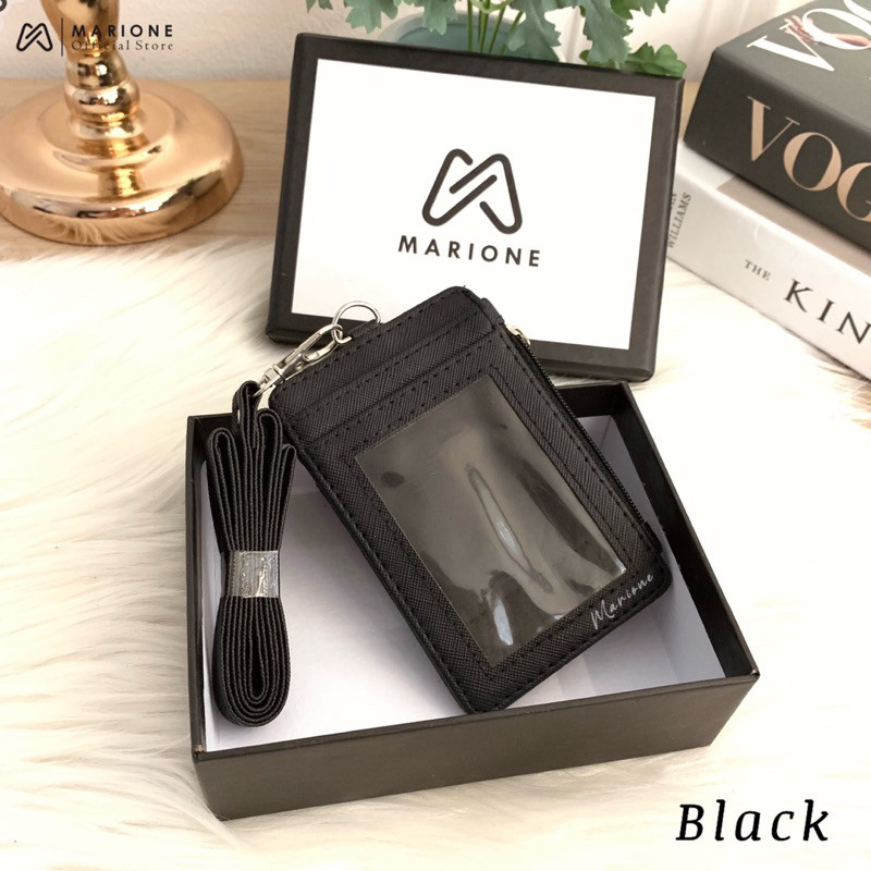 

ID CARD HOLDER NAME TAG - LANYARD RESLETING ADA BOX ID LEHER ORIGINAL MOOD SERIES bisa COD