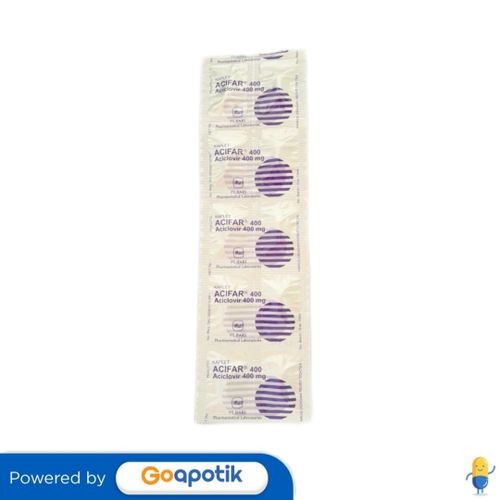 Acifar 400 Mg Strip 10 Kaplet