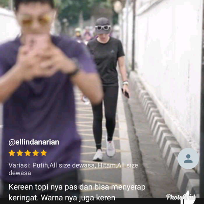 TOPI PARASUT LARI TOPI SPORTY POLOS TOPI ANTI AIR SPORTY UNISEX - pink