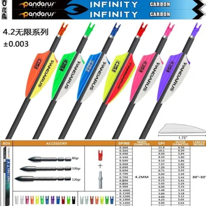 ✨TERLARIS  -Arrow Pandarus Elite , Ice Point ,Infinity - Infinity, 500