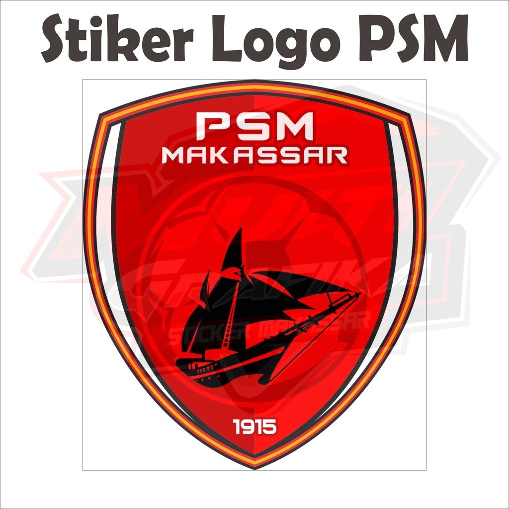 

Stiker PSM Sticker Helm LOGO laptop Handphone Motor Mobil