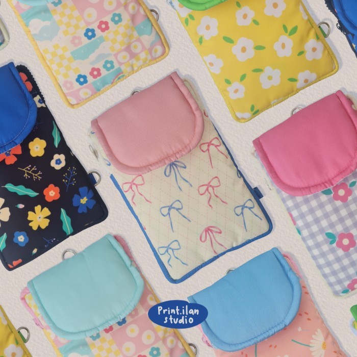 Phone bag / sling bag / handphone pouch / wallet by Printilan Studio