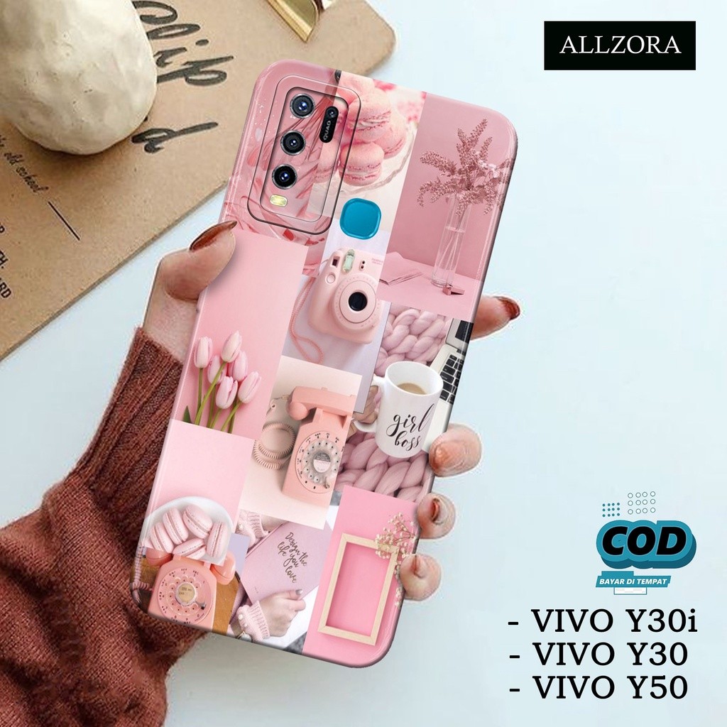 Softcase Vivo Y30/Y50/Y30i - Fashion Case ABSTRAK AESTHETIC - Case Vivo Y30/Y50/Y30i Terbaru - Casin