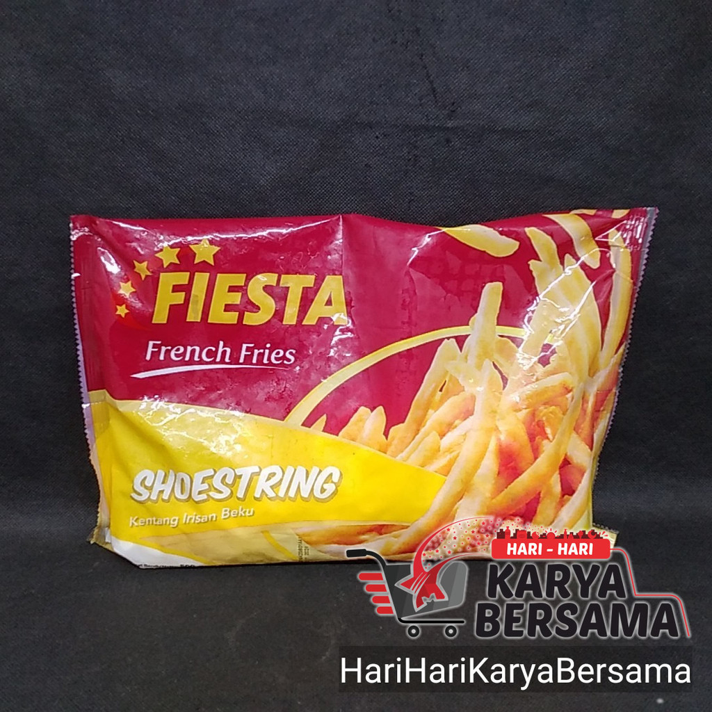 

MAKANAN BEKU FIESTA FRENCH FRIES SHOESTRING 500GR