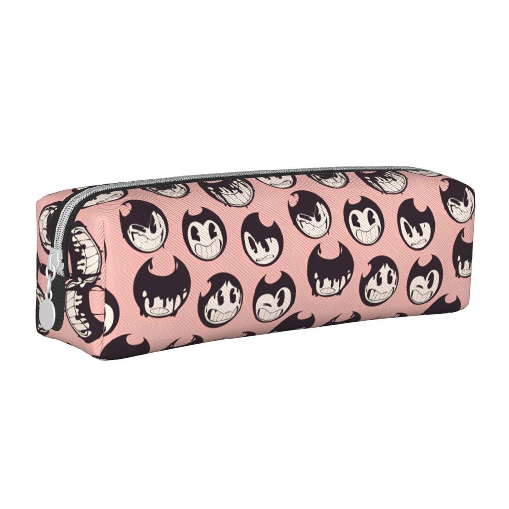 

Bendy Kawaii Pencil Case Classic Game Pen Pencil Bags Student Big Capacity Office Zipper Pencil Box