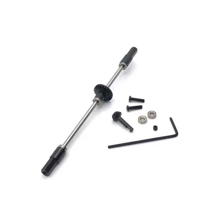 Upgrade Upgred Gardan Metal RC WPL C24 C14 C44 c34 b12 b1 - belakang