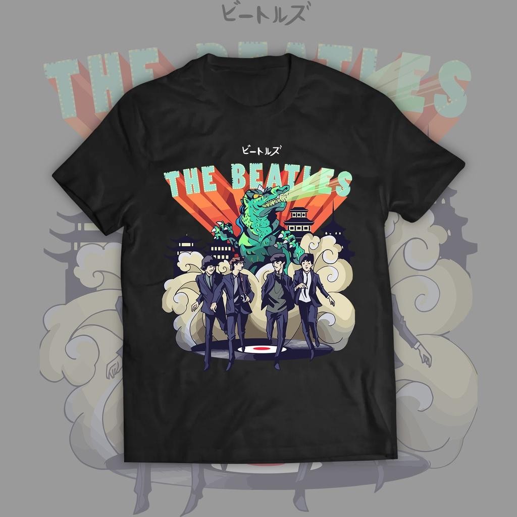 

Panas KaosREADY STOCKTHE BEATLES 100% Cotton HD printing Rock Band TShirt,Baju Band Tempat COD
