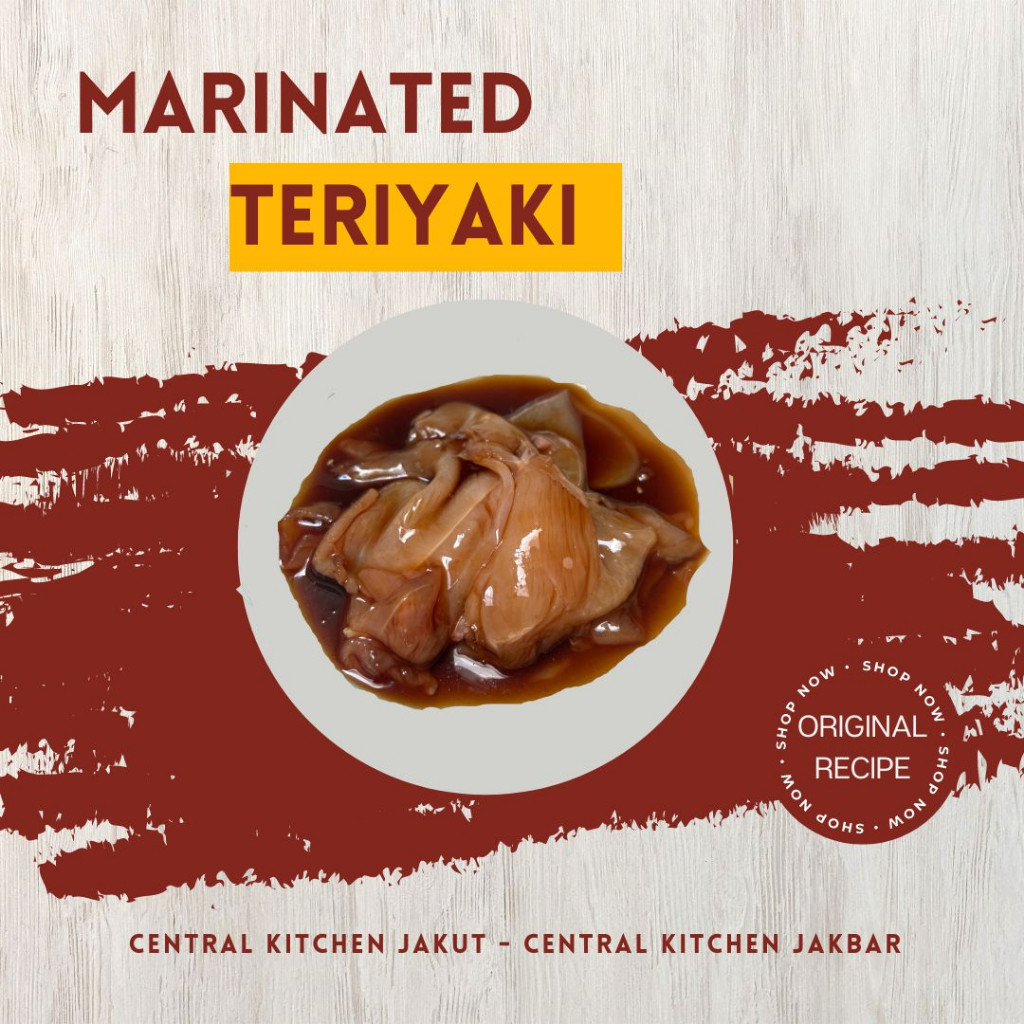 

Daging Ayam Slice Marinasi / Chicken TERIYAKI YAKINIKU SPICY BULGOGI
