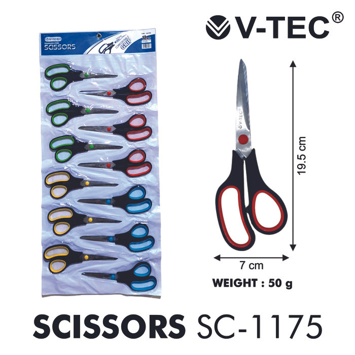 

Gunting Murah VTEC Type SC-1175 (isi 12 pcs)