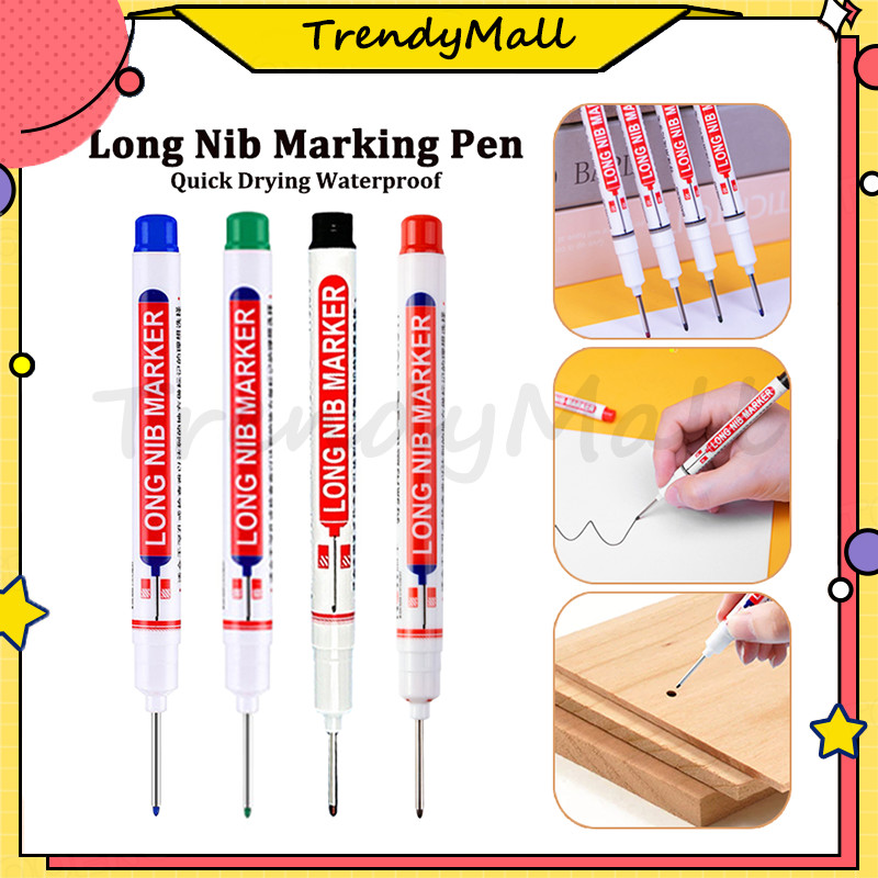 

Spidol /Marker Tahan Air /Alat Tulis Spidol Cepat Kering Tinta Minyak Hitam Biru Merah Tidak Pudar