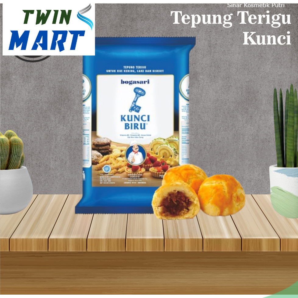 

Tepung Terigu KUNCI Biru / Kemasan 1 Kg