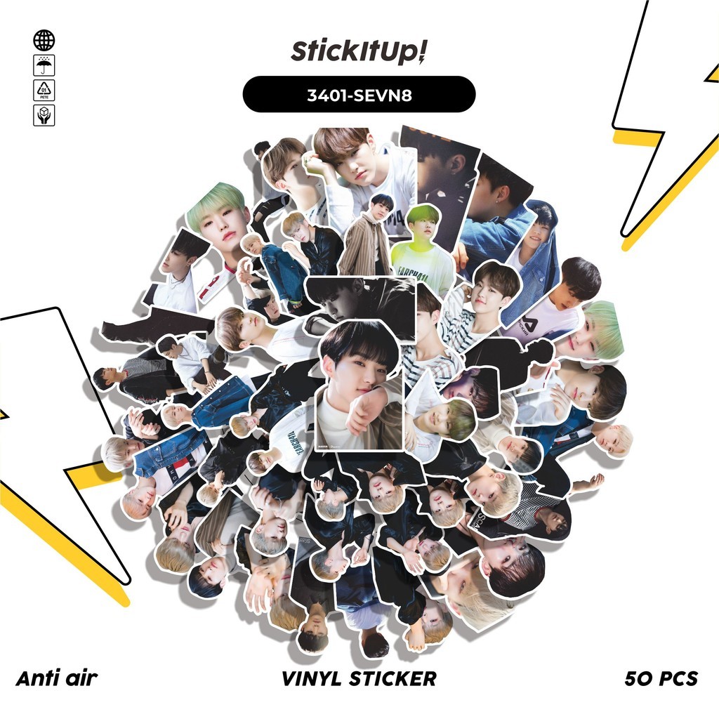 

COD✨ 50 Pcs Stiker HOSHI SERIES 03 Lucu Anti Air Untuk Dekorasi Notebook Sepeda Skateboard Handphone DIY