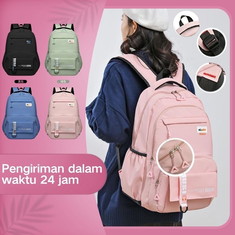 Ransel Pelajar Ransel Pria Ransel Wanita Ransel Wanita Tas Sekolah Besar Tas Sekolah SMP