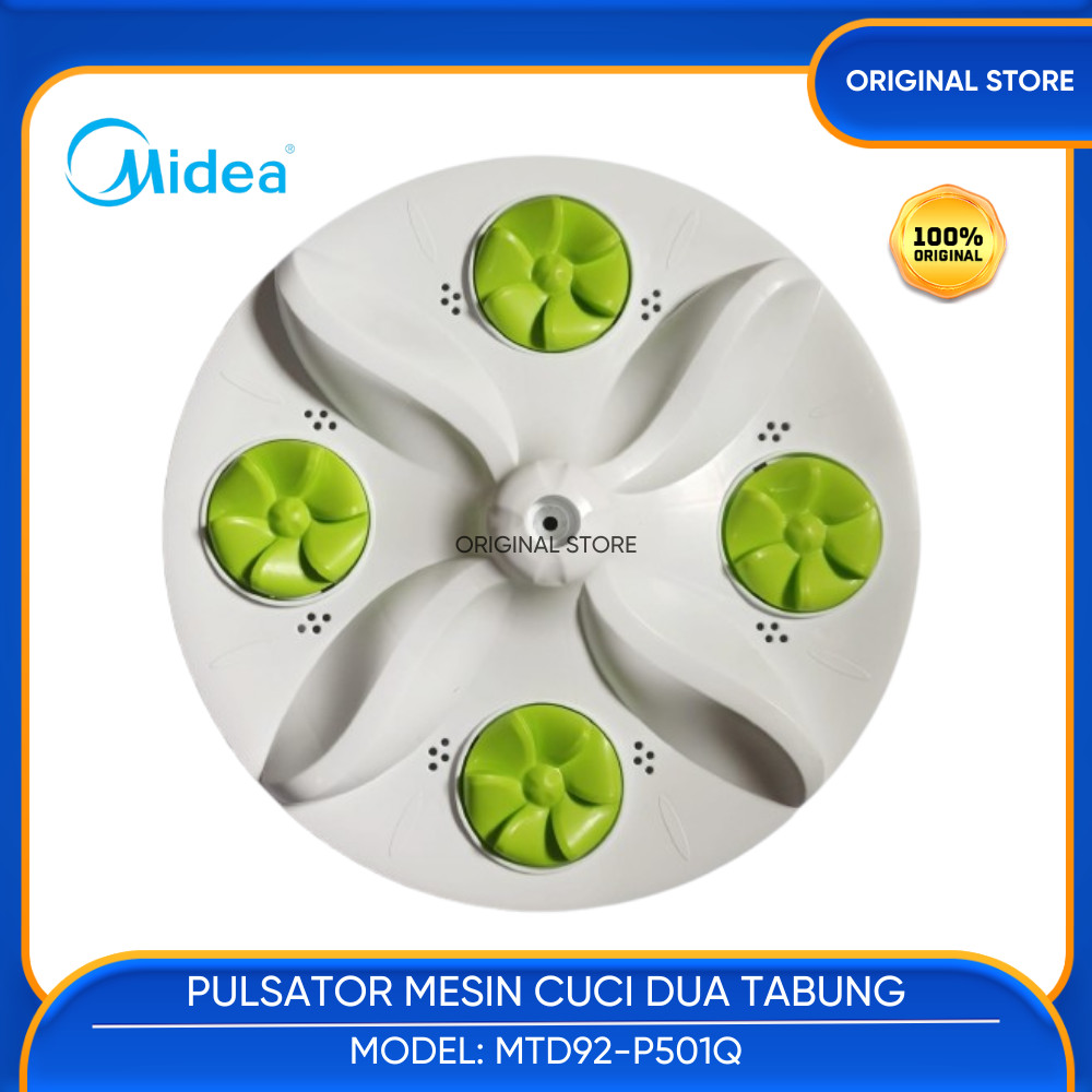 PULSATOR MESIN CUCI MIDEA 2 TABUNG MODEL MTD92-P501Q MTD92 P501Q