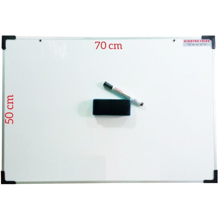 

papan tulis - spidol white board - penghapus white board - WHITE BOARD