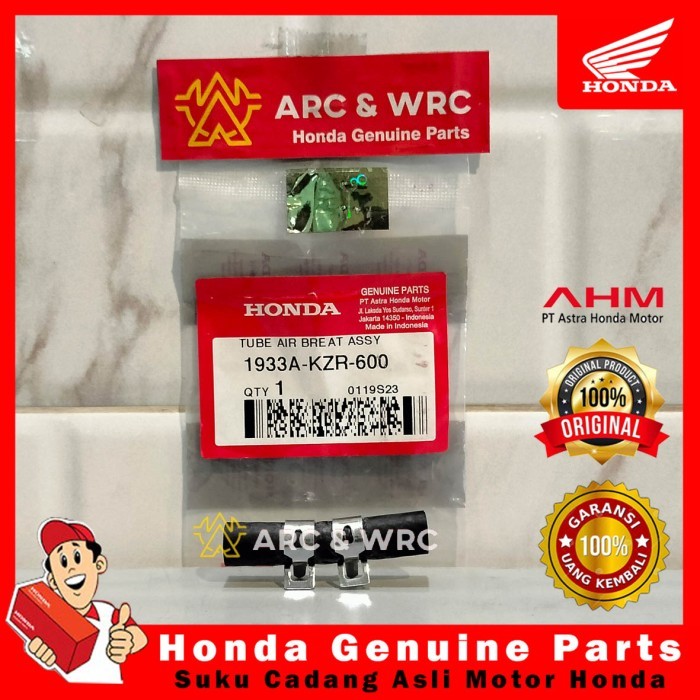 Tube Air Breat Assy Selang Air Radiator Kecil Motor Honda Vario 125 Vario 150 // 1933AKZR600 berkual