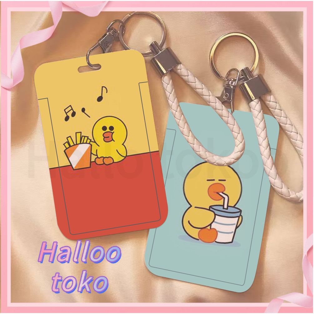 

ID CARD HOLDER MOTIF KAWAII TEMPAT KARTU PHOTOCARD PHOTO CARD Pelindung + Tali,Bebek-bebek kecil yang lucu dengan berbagai macam posisi