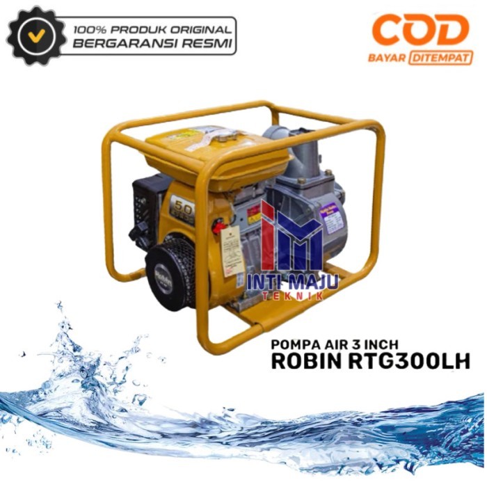 Mesin Pompa Air Alkon 3 Inch Robin RTG-300 5,5HP Pompa Air Sawah 3"