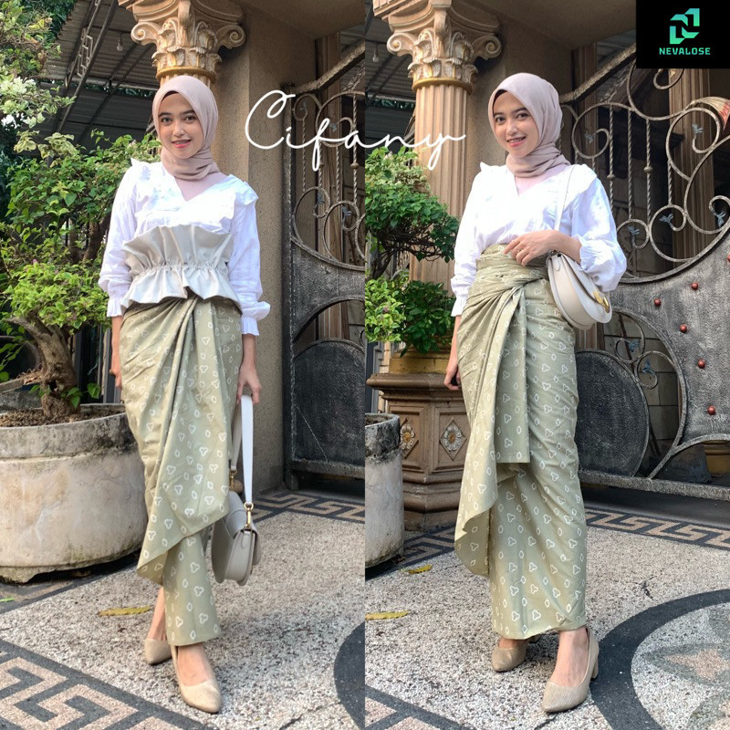 Rok Lilit Jumputan - Rok lilit batik - rok batik - rok jumputan