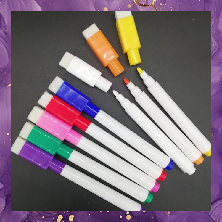 

(SBA) Spidol MINI Papan Tulis DENGAN PENGHAPUS Warna Kecil Whiteboard Tulis Magnet Tanpa ST6729C3