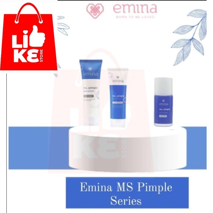 EMINA PAKET FACE WASH,MOIST,SERUM (3IN1)
