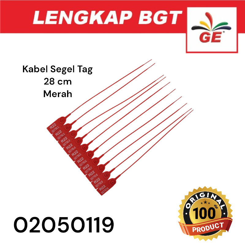 

Segel Logis Security Seal Plastik Koper Panel Container Truk Bank Tag Label - 02050119