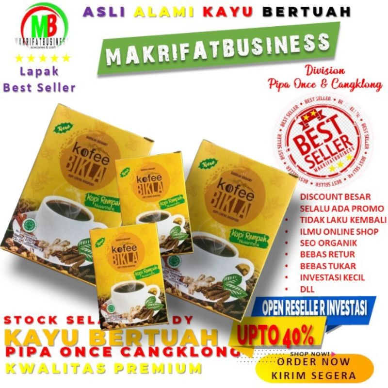 

IMRON PRIBADI KOPI BIKLA KOPI REMPAH Herbal Alami BOX 20 SACHET