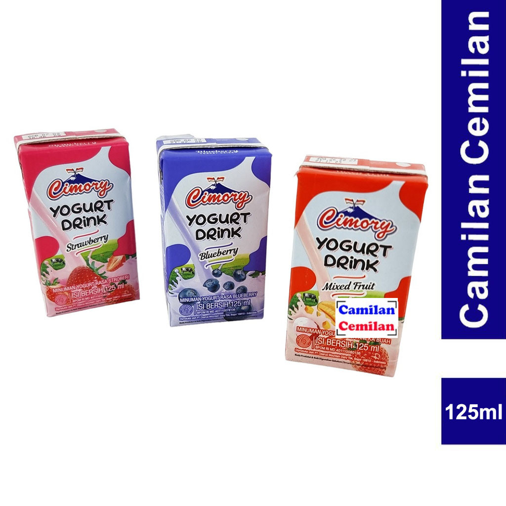 

Cimory Yoghurt Drink Mini Rasa Blueberry Strawberry 125 ml