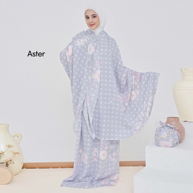 Rayna mukena motif prayer set/mukena terbaru 2024