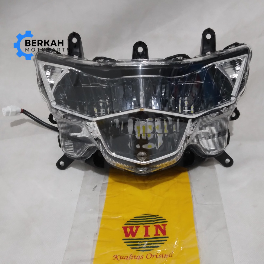 Lampu Depan Mio Soul GT 125 Blue Core + LED 2015 2016 2017 2018 WIN | reflektor headlamp WIN | head 