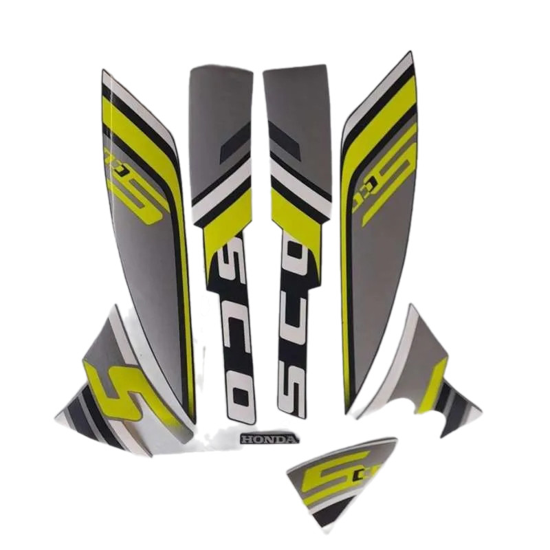 Striping Stiker Scoopy Sporty 2023 Standart Motor Honda Scoopy Sporty 2023 Terbaik