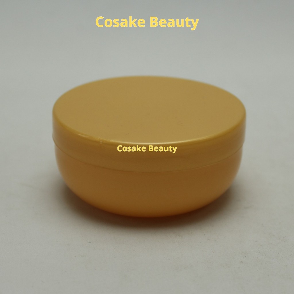 Pot Lulur 100 Gr Mangkok Emas Series / Pot Lulur / Pot Plastik / Cosmetic / Pot / Lulur / Pot 100 Gr