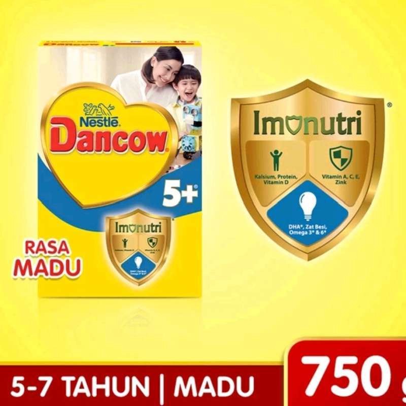 

Nestle Dancow 5+ Imunutri Madu 750 gr