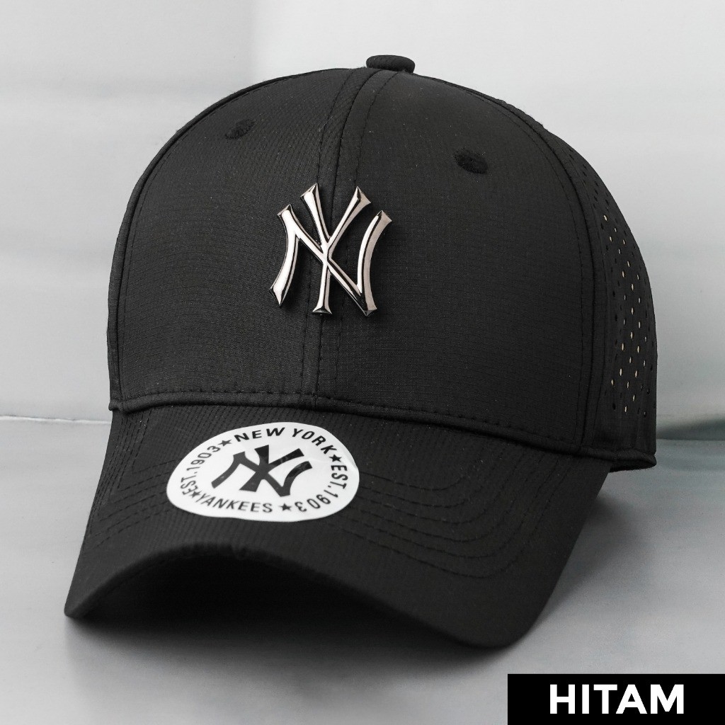 Topi MLB NY LA Logo Besi Metal Baseball Import Daily