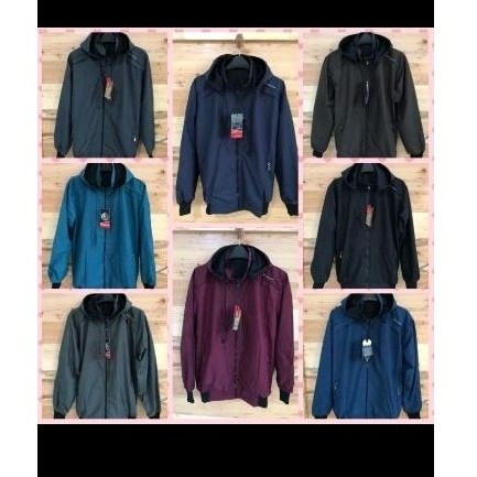 Jaket Freestyle BB jaket parasut pria bolak balik