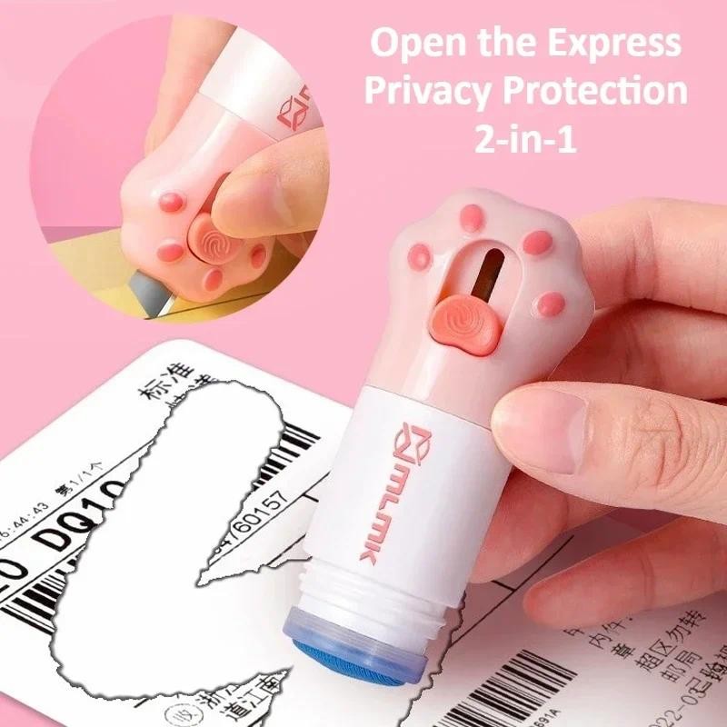 

Theft Protection Roller Stamp for Privacy Confidential Data Guard Security Stamp Roller Privacy Seal Roller Theft Protect Stamps