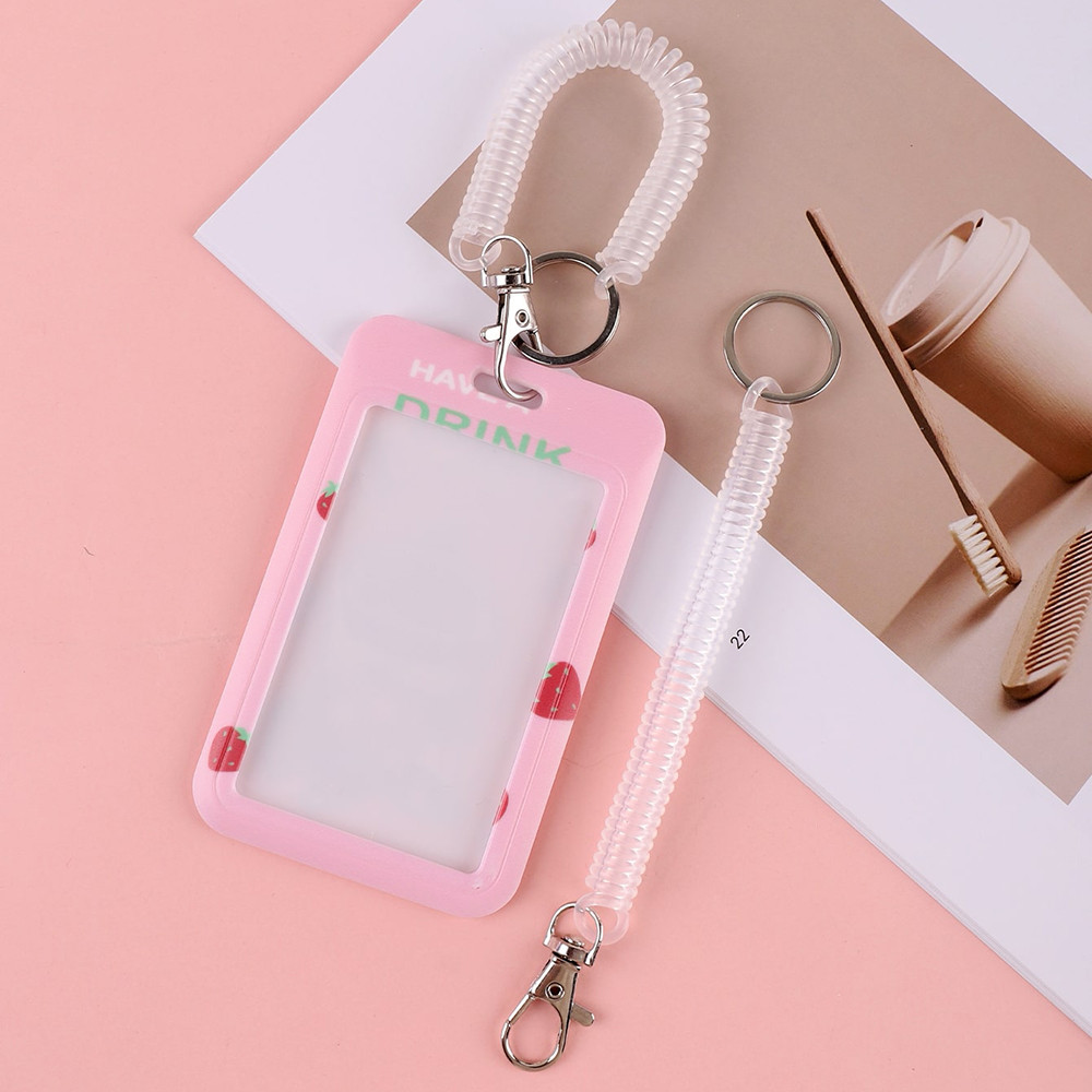 Gantungan Kunci Sepeda Motor Mobil Tali Elastis Teleskopik Gelang Pria Dan Wanita Antihilang Cincin 