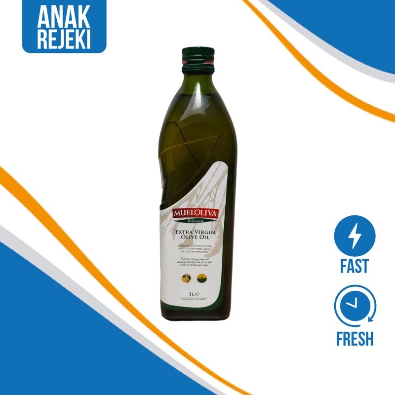

Mueloliva Extra Virgin oil Minyak zaitun 1L - Evo Premium Spain
